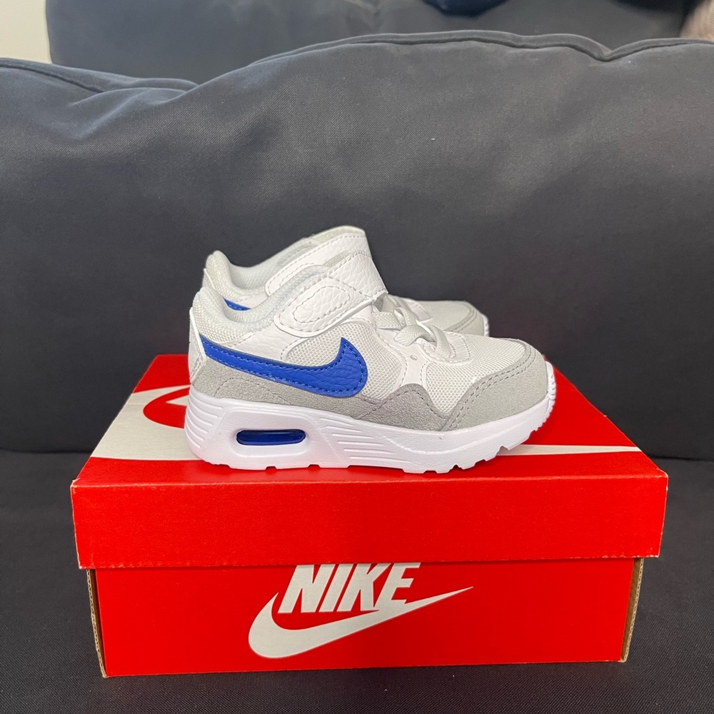 Nike Air Max Toddler Gym Shoes - Blue